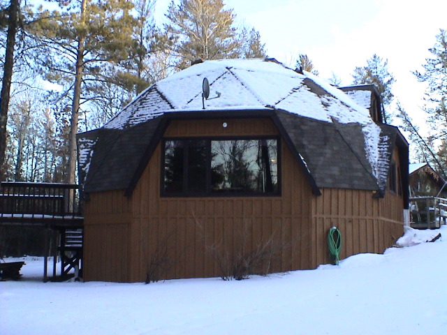 The Dome Home! My folks live in a geodeisic dome.