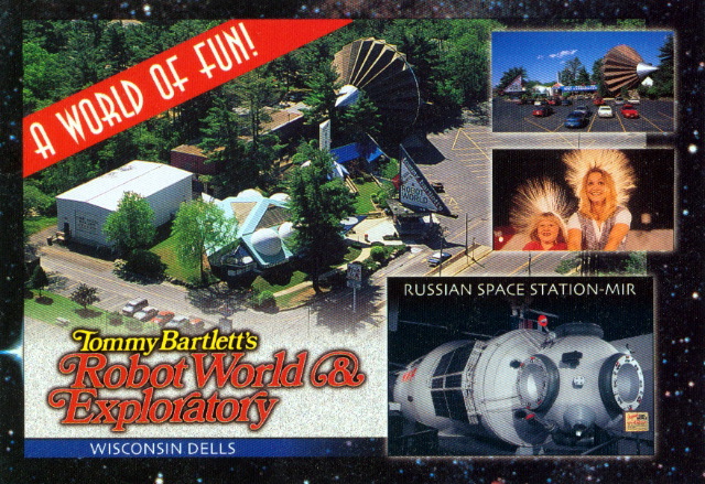 For my birthday, my folks are taking me wherever I want to go, and I say ROBOT WORLD!