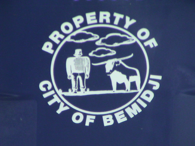 On our way to the house we pass by Bemidji's wintertime "suburb."
