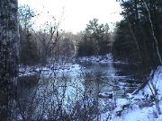 At the bottom of the hill is our view of the Mississippi River.