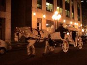 Indianapolis was done up in lights and seasonal festiveness.