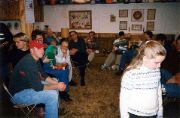 This is my ONLY picture of the big family Christmas in Batesville, Indiana. The extended family all piles into Grandma's house.