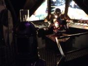 You get to meet some wa-a-acky robots and try not to blow up the "space station."